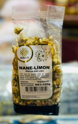 AKSULİFE NANE LİMON 150 GR AKSULİFE NANE LİMON 150 GR