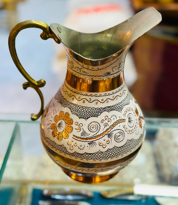 BAKIR İŞLEMELİ SÜRAHİ