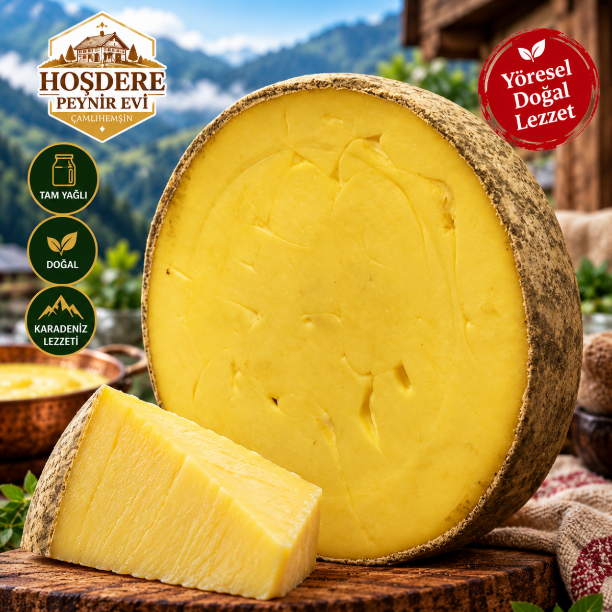 ÇAMLIHEMŞİN KÖY PEYNİRİ 500 GR