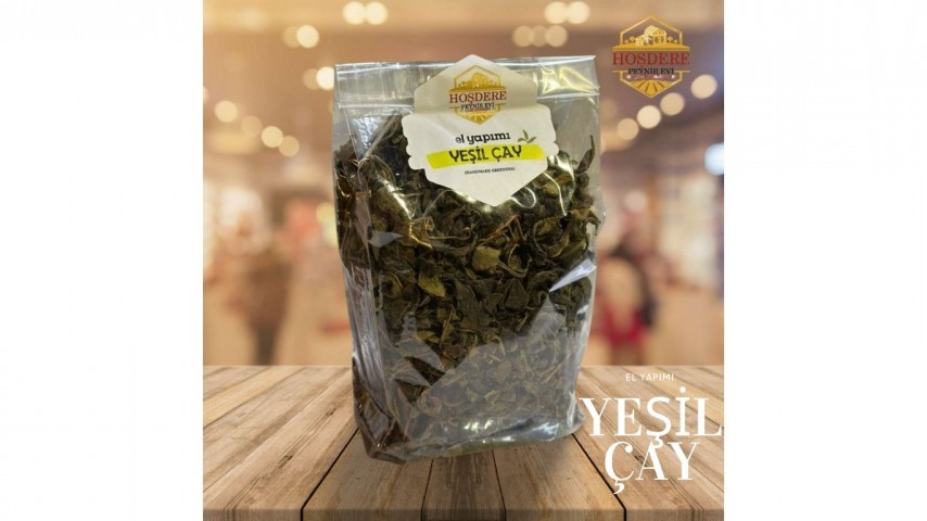 EL YAPIMI YAPRAK  YEŞİL ÇAY  200 gr