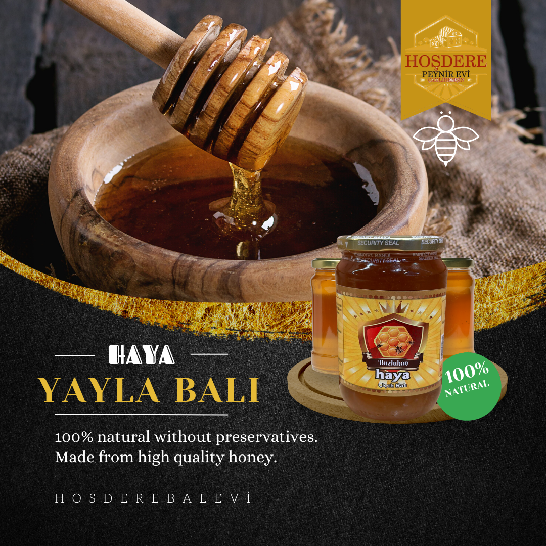 HAYA YAYLA ÇİÇEK BALI 1000 GR
