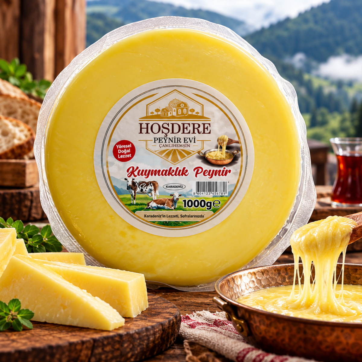 HOŞDERE KOLOT PEYNİRİ Muhlamalık Yarım Yağlı 1000 gr HOŞDERE KOLOT PEYNİRİ Muhlamalık Yarım Yağlı 1000 gr