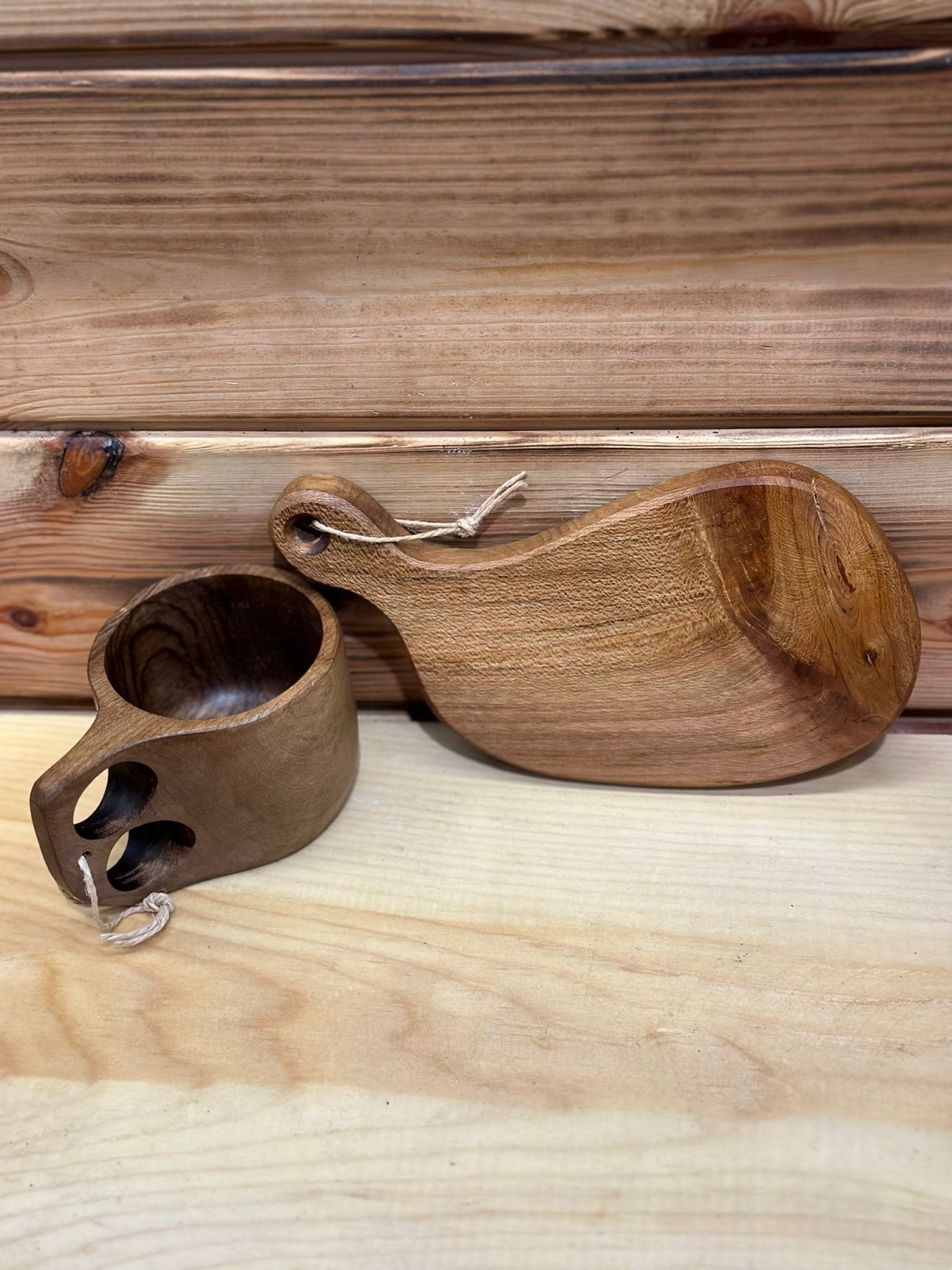 KUKSA BARDAK AHŞAP ALTLIKLI CEVİZ AĞACI
