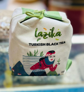 Lazika Siyah Çay  Bez Ambalaj 200gR