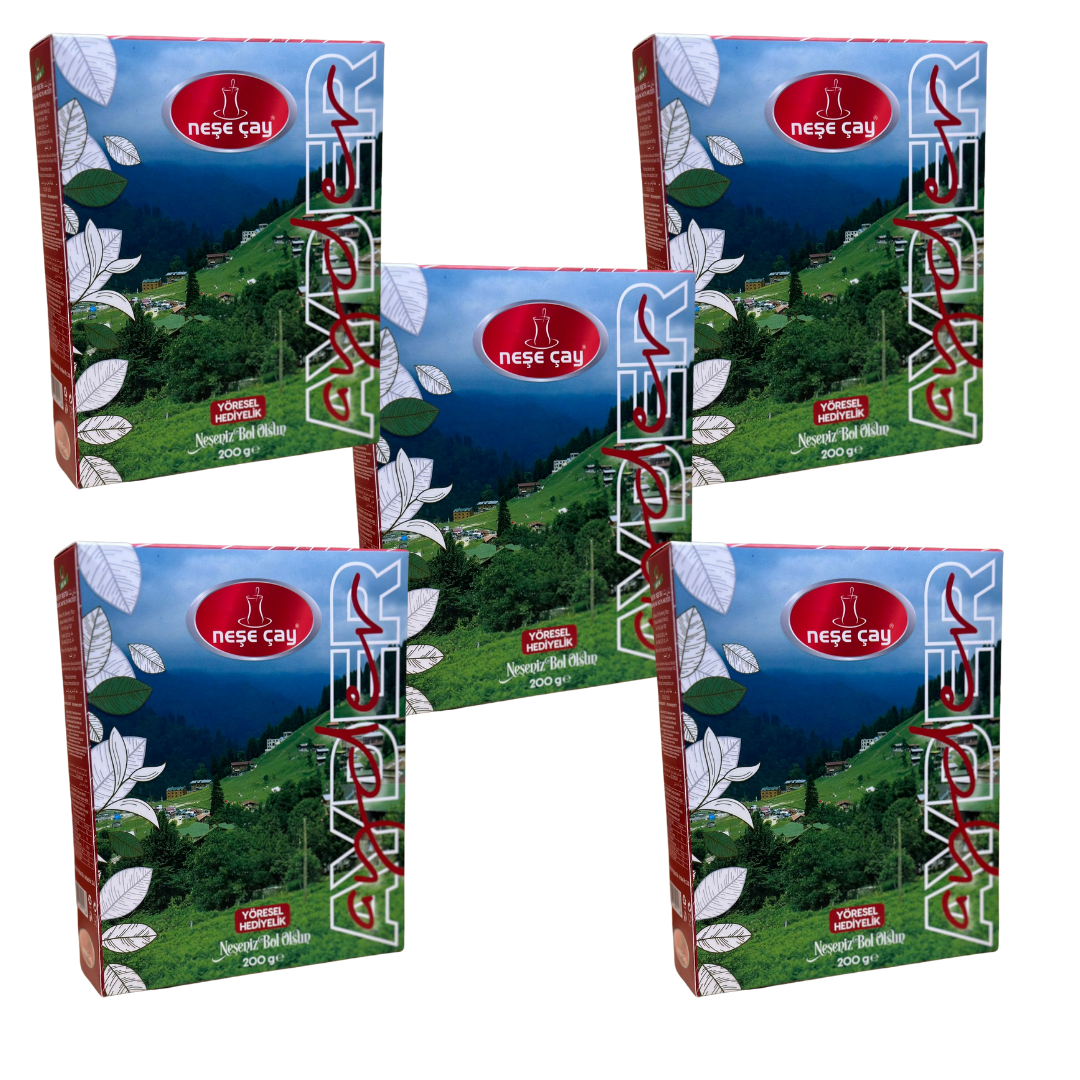 NEÇE ÇAY AYDER HEDİYELİK ÇAYI 200 GR X 5 ADET