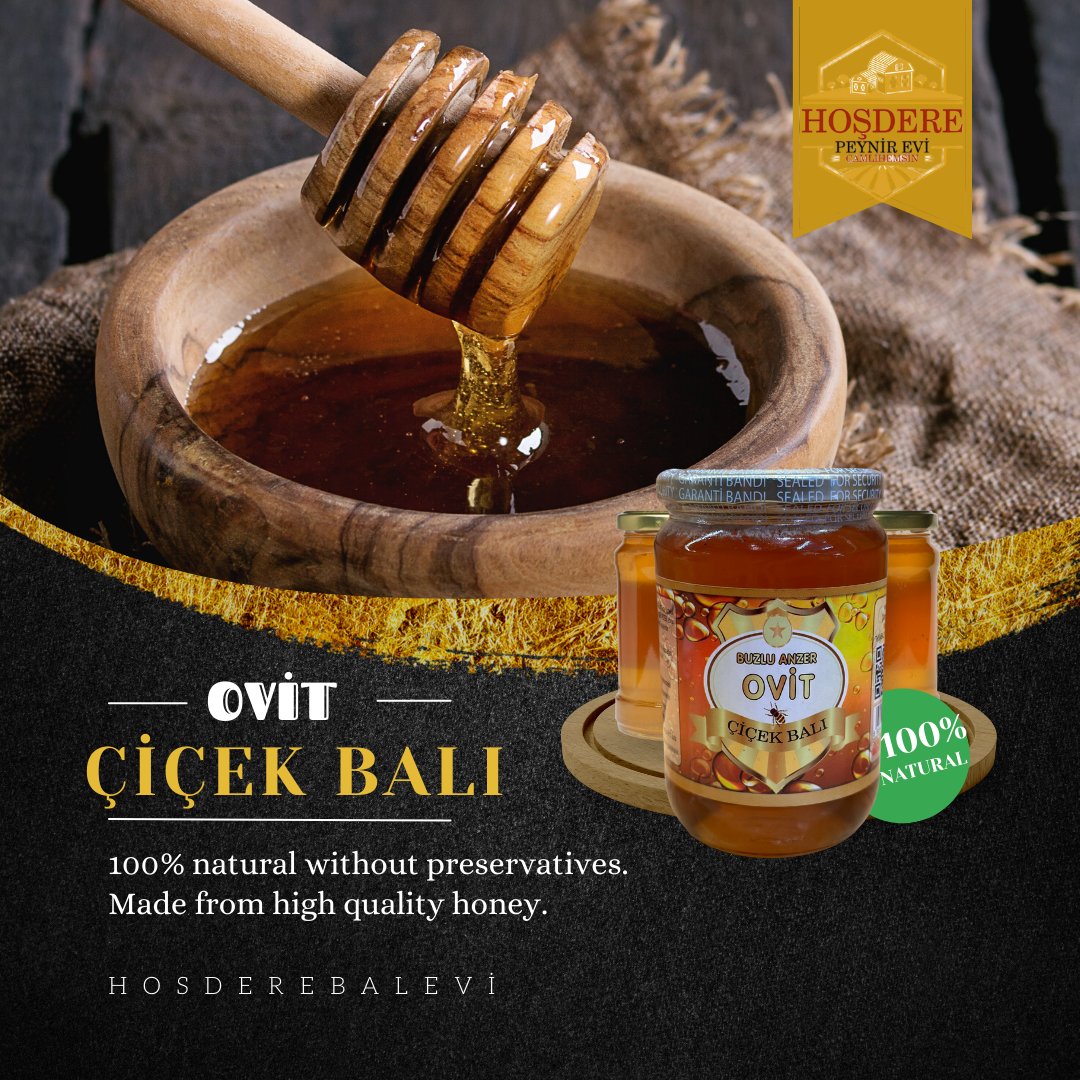 OVİT ÇİÇEK BALI 500 GR OVİT ÇİÇEK BALI 500 GR