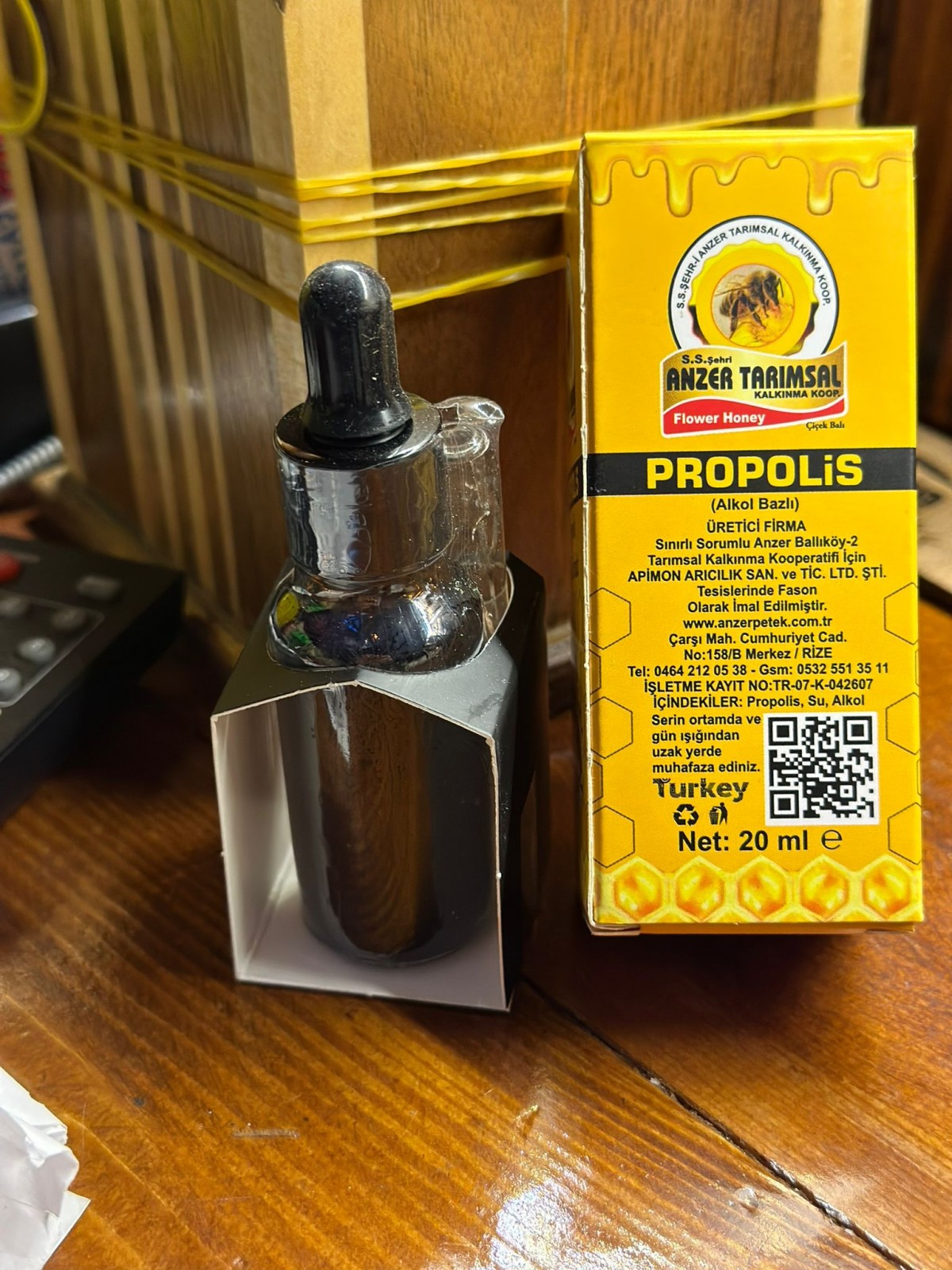 PROPOLİS SIVI 20ML ALKOL  BAZLI SIVI EKSTRAKTI PROPOLİS SIVI 20ML ALKOL  BAZLI SIVI EKSTRAKTI