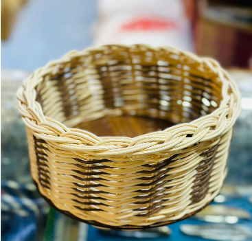 RATTAN KÜÇÜK YUVARLAK SEPET