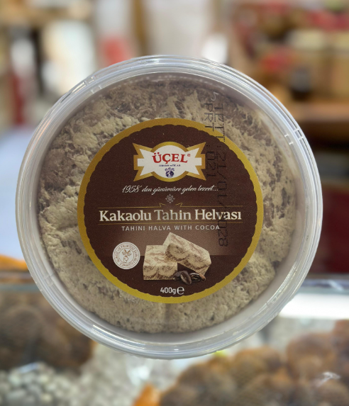 ÜÇEL TAHİN HELVASI 400GR KAKAOLU