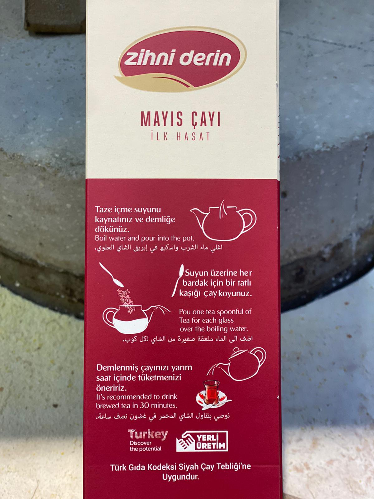 ZİHNİ DERİN MAYIS ÇAYI 1. KALİTE ZİHNİ DERİN MAYIS ÇAYI 1. KALİTE