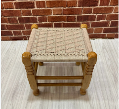 45 CM MAKRAME İSKEMLE