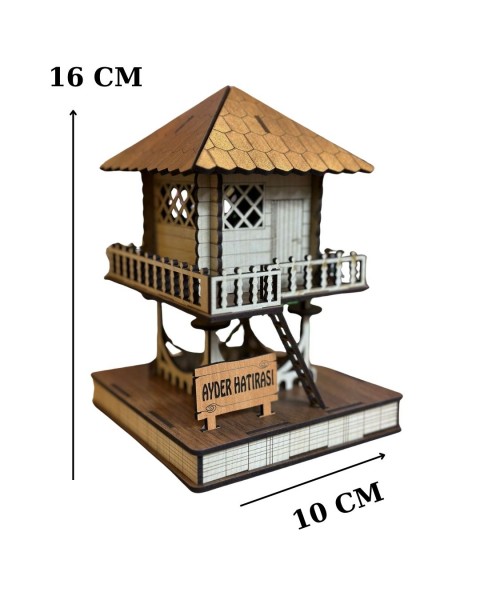 AHŞAP SERENDER (NALYA) ORTA BOY 10*16 CM