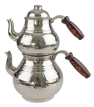 BAKIR ÇAYDANLIK SADE KÜÇÜK BOY