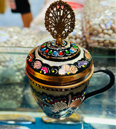 BAKIR İŞLEMELİ BÜYÜK FİNCAN