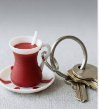 ÇAY BARDAĞI ANAHTARLIK