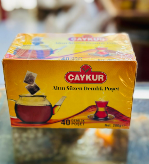ÇAYKUR ALTIN SÜZEN DEMLİK POŞET 40 PKT / 200 GR