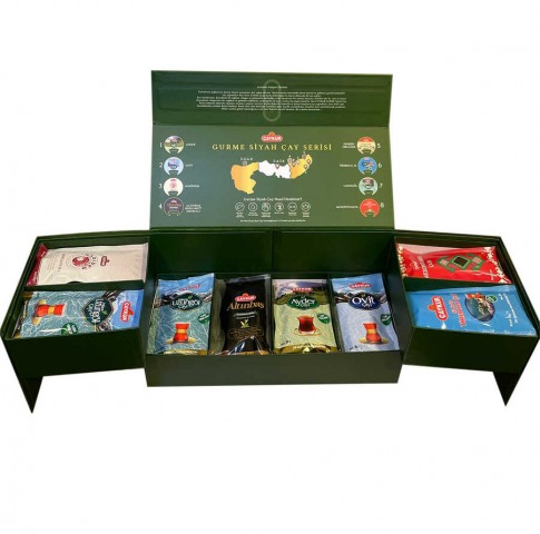 ÇAYKUR GURME ÇAY SETİ 40 ADET 25 GR SİYAH ÇAY