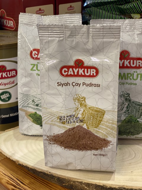 ÇAYKUR SİYAH ÇAY PUDRASI (MATCHA ÇAYI) 150 GR