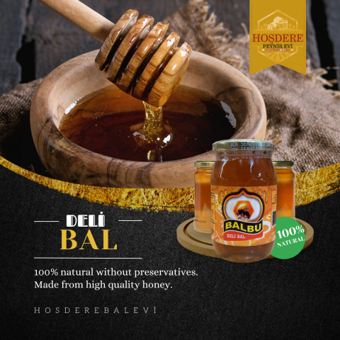DELİ BAL 500 GR  (balbu)