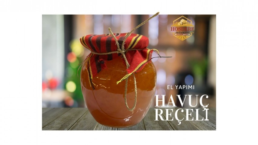 EL YAPIMI HAVUÇ REÇELİ 500 GR
