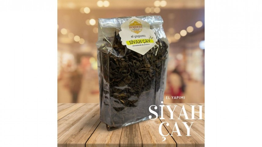 EL YAPIMI YAPRAK  SİYAH ÇAY  200 gr