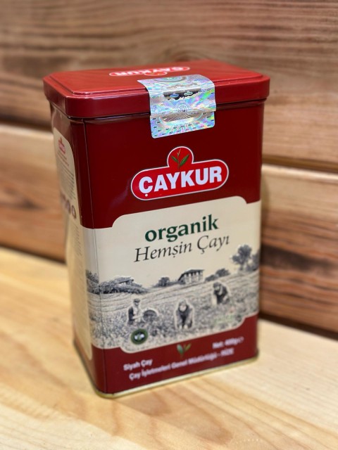 HEMŞİN ORGANİK ÇAYI 400 GR TENEKE KUTU