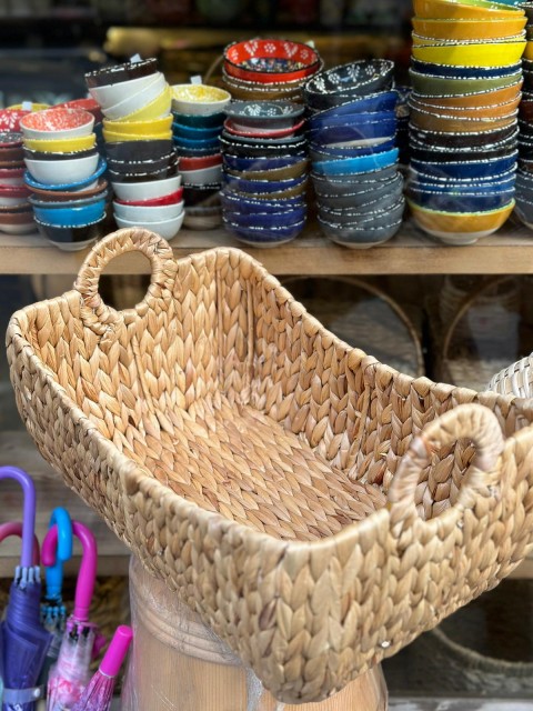 NATUREL LİF GONDOL TEPSİ 45X30X15