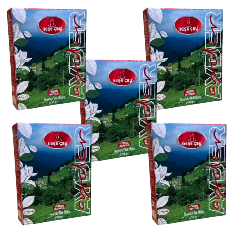 NEÇE ÇAY AYDER HEDİYELİK ÇAYI 200 GR X 5 ADET NEÇE ÇAY AYDER HEDİYELİK ÇAYI 200 GR X 5 ADET