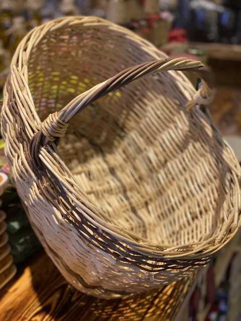 ÖZEL EL ÖRMESİ PİKNİK SEPETİ FINDIK AĞACINDAN