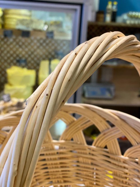 PİKNİK SEPETİ ÖZEL EL ÖRMESİ FINDIK AĞACINDAN 1. SINIF İŞÇİLİK