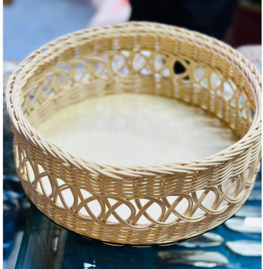 RATTAN BÜYÜK YUVARLAK SEPET