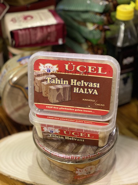 ÜÇEL TAHİN HELVASI 400GR KAKAOLU