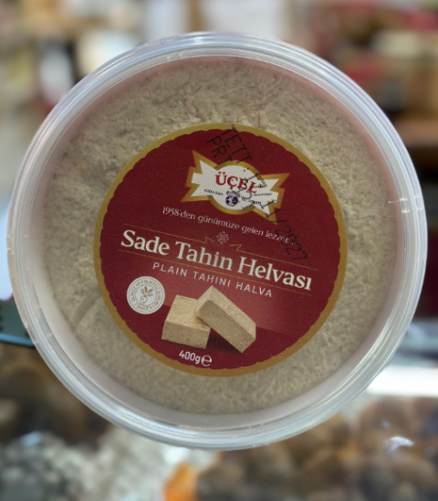 ÜÇEL TAHİN HELVASI 400GR SADE